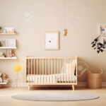 habitación de bebé minimalista